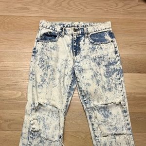 Carmar Bleached Ripped Jeans